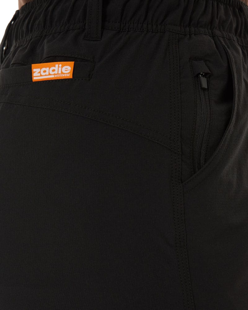 Load image into Gallery viewer, Zadie Womens Z-Lite Comfort with 4 Way Stretch Short - Black
