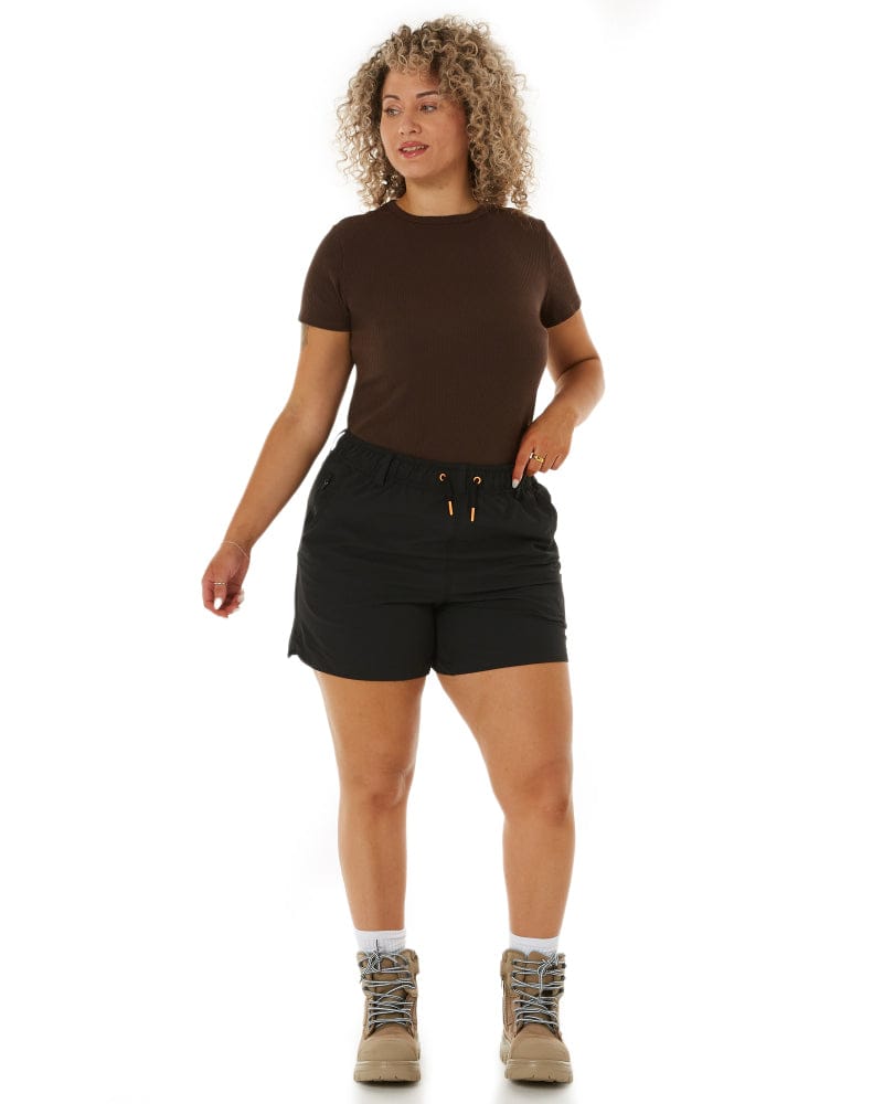 Load image into Gallery viewer, Zadie Womens Z-Lite Comfort with 4 Way Stretch Short - Black
