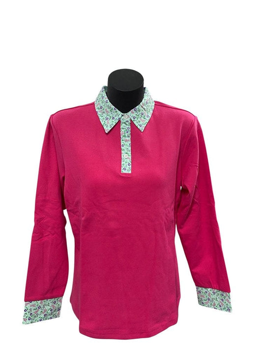 Murals Womens Half Button Jumper - Mint