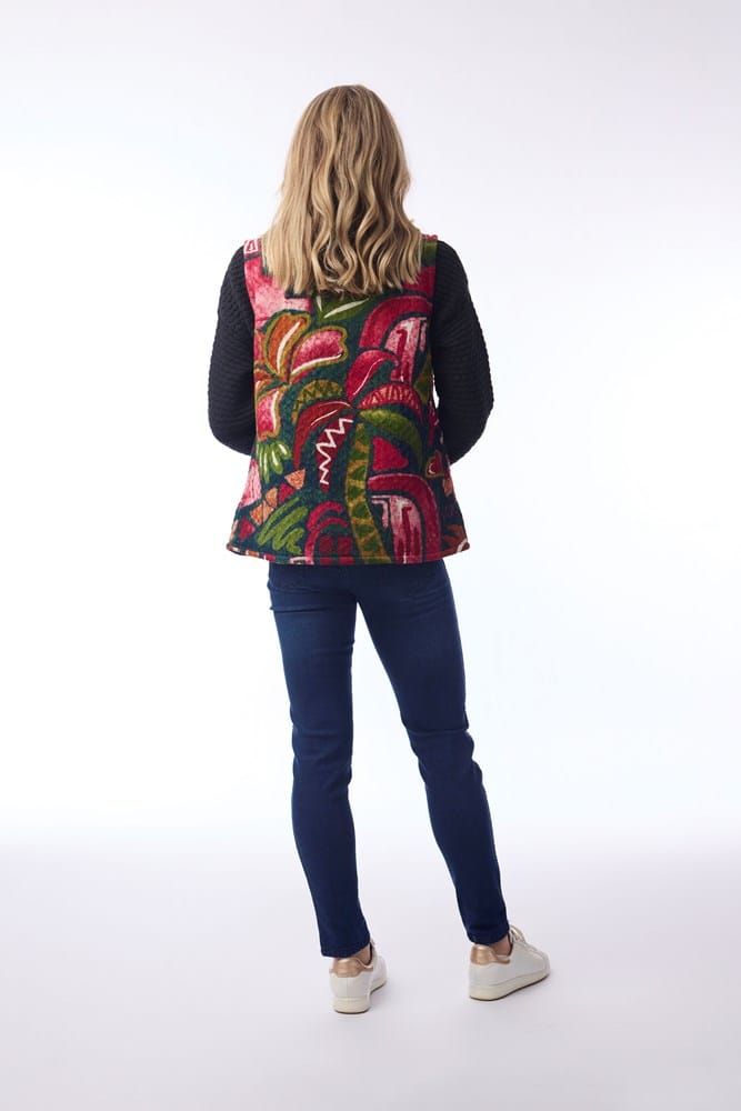 Load image into Gallery viewer, Orientique Womens Vest - Tropical Fun
