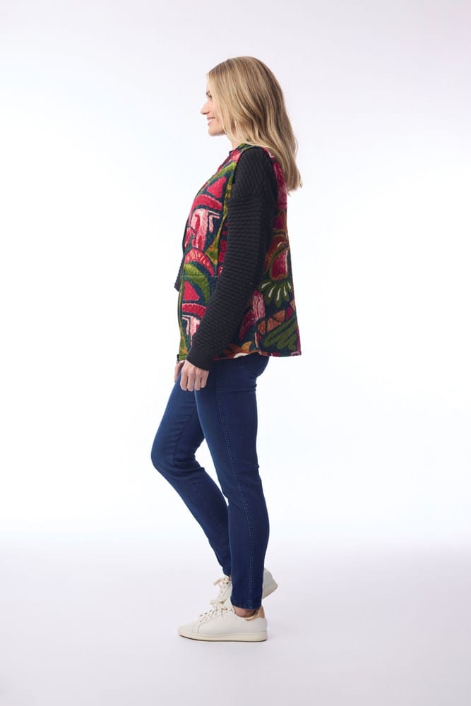 Load image into Gallery viewer, Orientique Womens Vest - Tropical Fun
