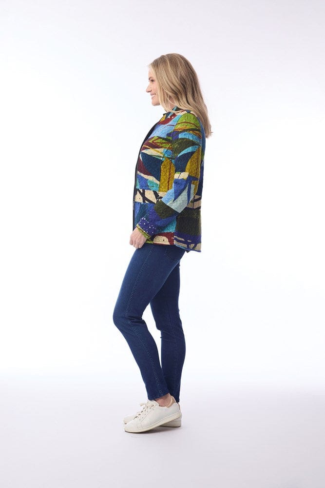 Load image into Gallery viewer, Orientique Womens Jacket - Abstract
