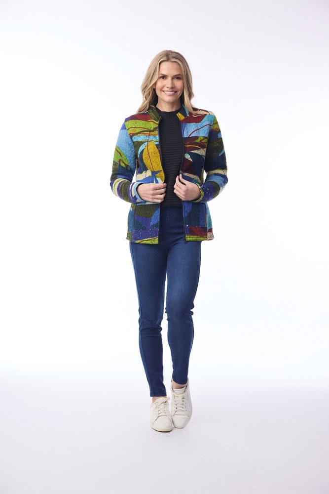 Load image into Gallery viewer, Orientique Womens Jacket - Abstract
