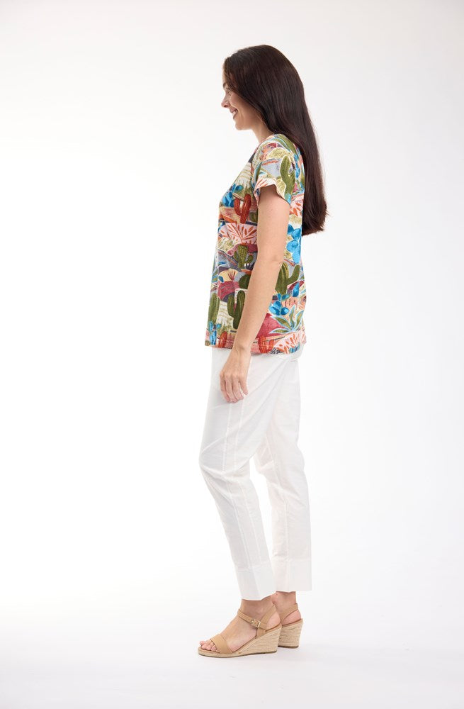 Load image into Gallery viewer, Orientique Womens T-Shirt Crew
