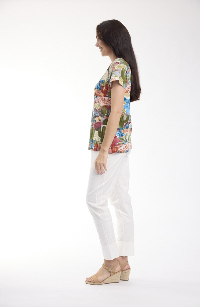 Load image into Gallery viewer, Orientique Womens T-Shirt Crew
