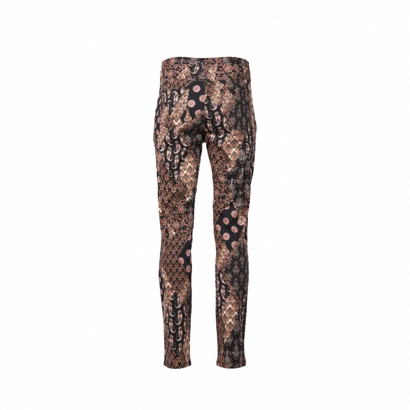 Load image into Gallery viewer, Vassalli Womens Slim Leg Full Length Printed Pull-On
