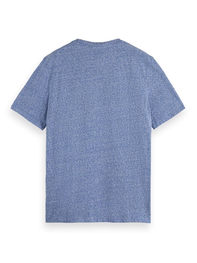 Load image into Gallery viewer, Scotch &amp; Soda Mens Boat Blue Melange T-Shirt
