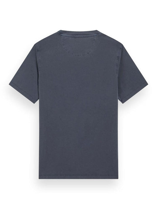 Scotch & Soda Mens Garment Dye Logo T-Shirt