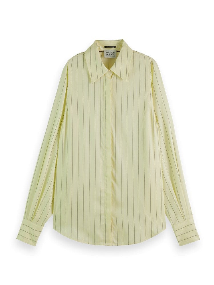 Load image into Gallery viewer, Scotch &amp; Soda Womens Lightweight Stipe Shirt
