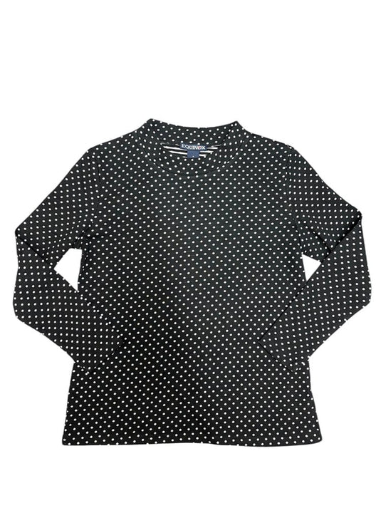 Equinox Womens Long Sleeve Polka Dot Shirt