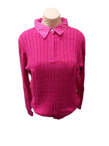 Load image into Gallery viewer, Murals Womens Spot Collar Sweater
