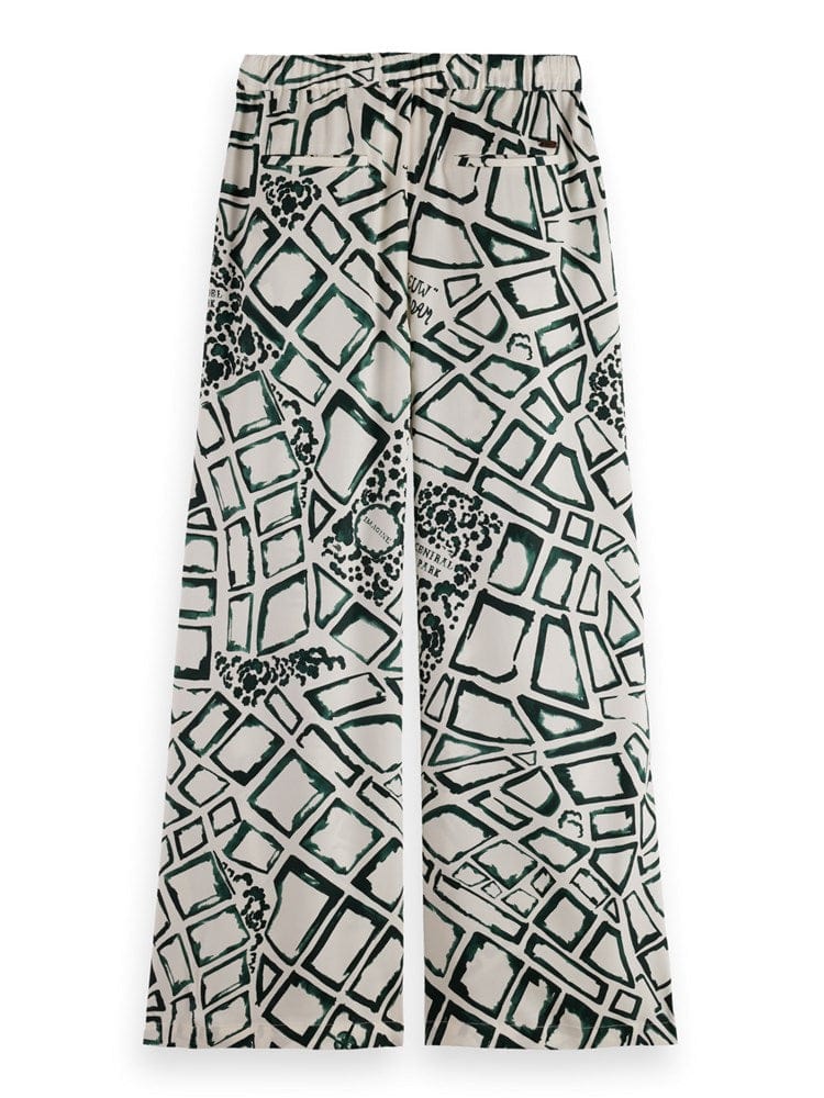 Load image into Gallery viewer, Scotch &amp; Soda Printed Eleni Wide Fit Pant
