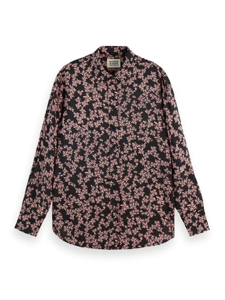 Load image into Gallery viewer, Scotch &amp; Soda Womens Printed Relaxed Fit Shirt
