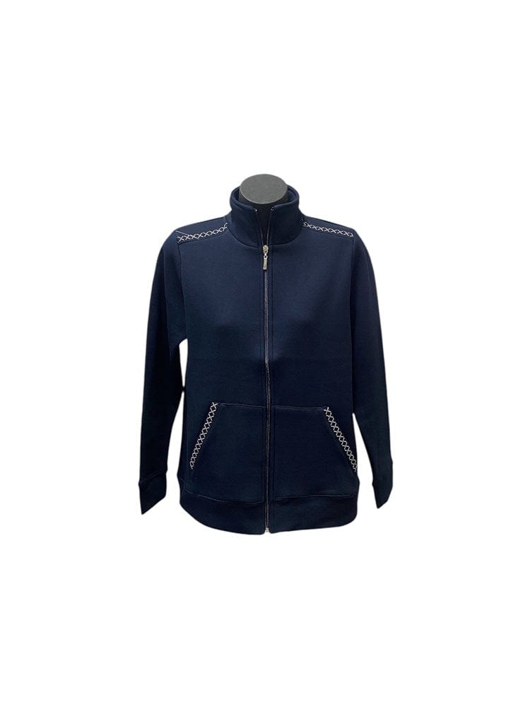 Load image into Gallery viewer, Sportwave Womens Peak Fleece Contrast Stitch Jacket
