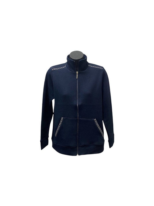 Sportwave Womens Peak Fleece Contrast Stitch Jacket