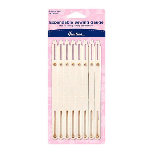 Hemline Expandable Sewing guage Plastic Sewing Accessory