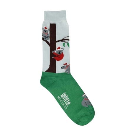 Lafitte Christmas Koala Crew Socks