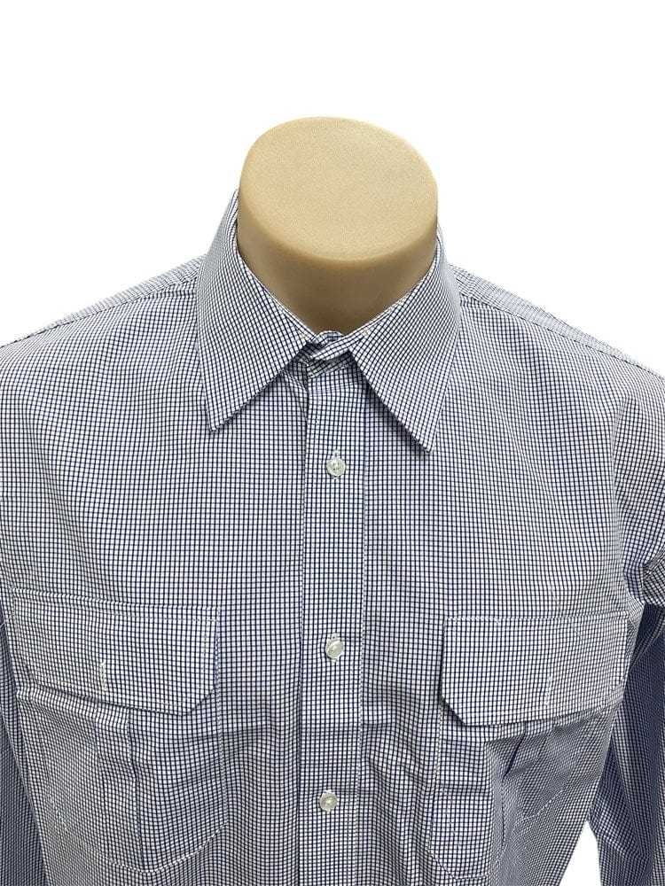 Load image into Gallery viewer, Country Tradition Mens Anthony Long Sleeve Shirt - Royal
