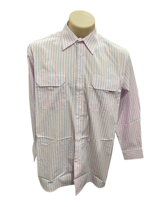 Country Tradition Mens Matthew Long Sleeve Shirt - Pink