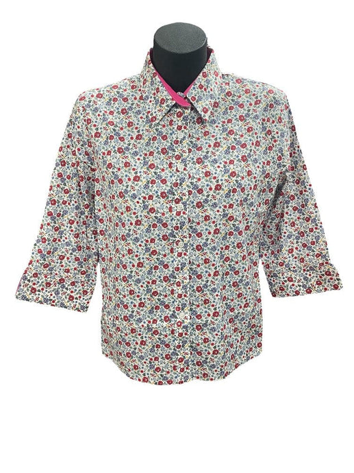 Country Classic Womens Claire 3/4 Sleeve Shirt - Pink