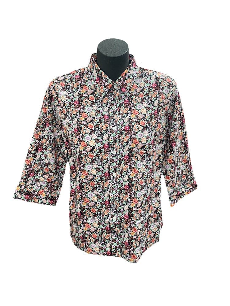 Load image into Gallery viewer, Country Classic Womens Laurel 3/4 Sleeve Shirt - Red
