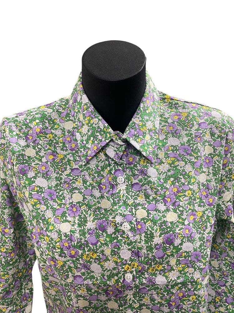 Load image into Gallery viewer, Country Classic Womens Aria 3/4 Sleeve Shirt - Purple
