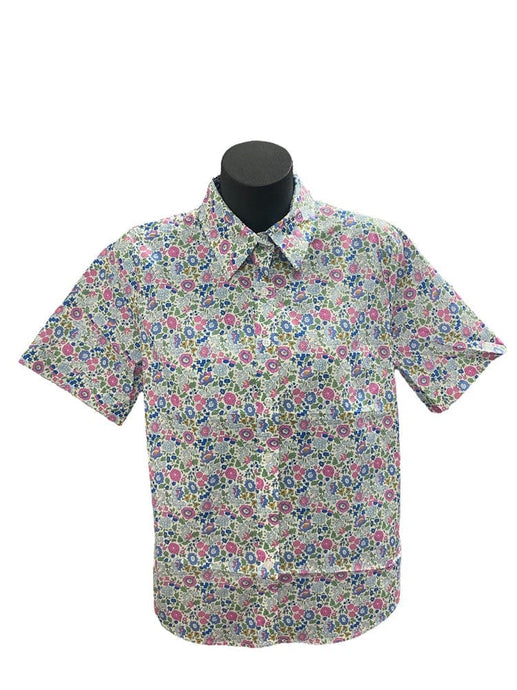 Country Classic Womens Quinn Short Sleeve Shirt - Blue