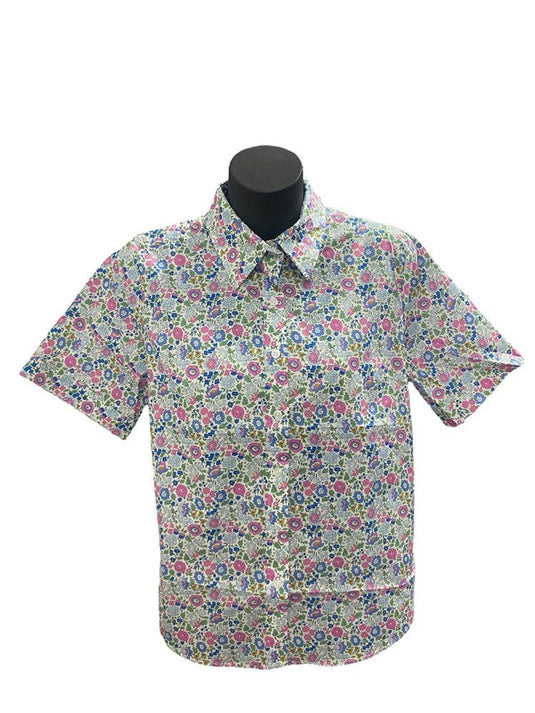 Country Classic Womens Quinn Short Sleeve Shirt - Blue