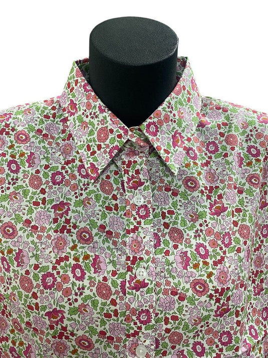 Country Classic Womens Quinn Short Sleeve Shirt - Pink