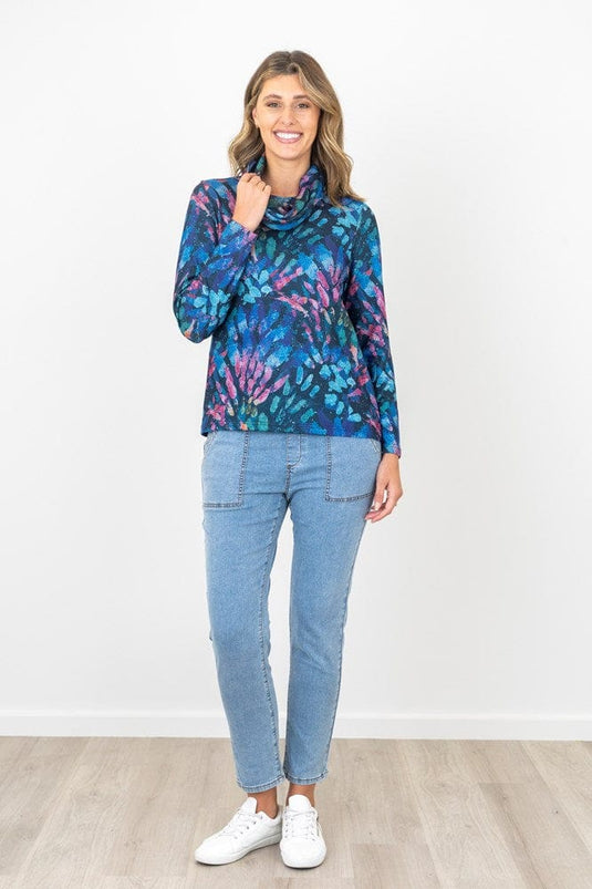 Renoma Womens Zoe Cosy Snood Top