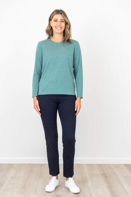 Renoma Womens Kimmy Satin Trip Top