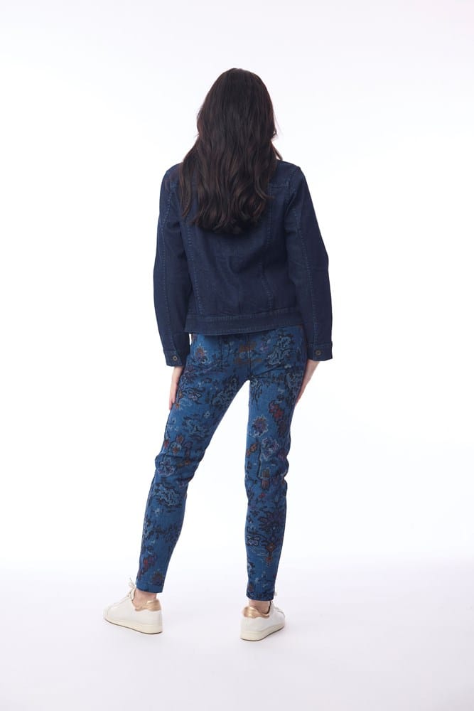 Load image into Gallery viewer, Orientique Womens Zapotec Print Cotton Pant
