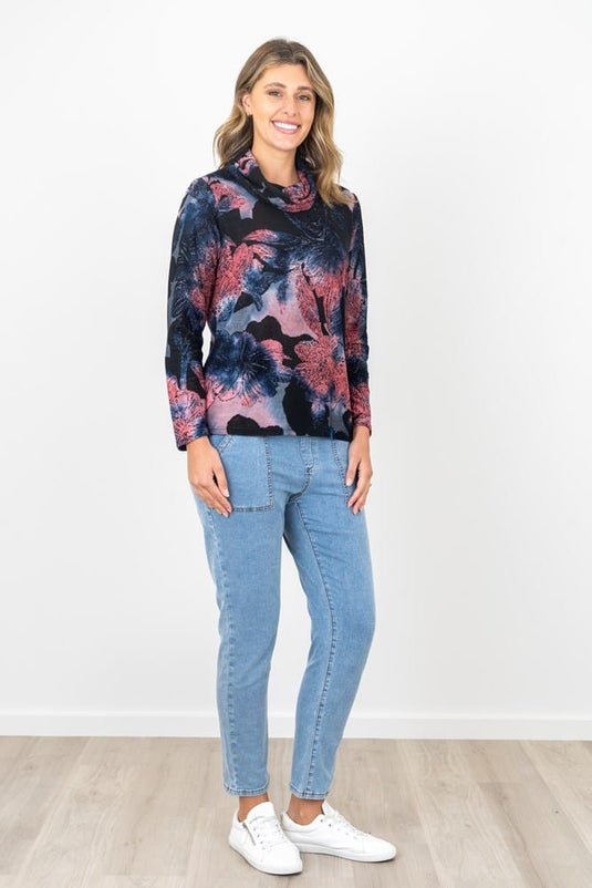Renoma Womens Ella Burnout Shirt