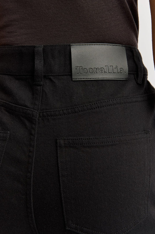 Toorallie Womens Straight Leg Merino-Denim Jean - Black