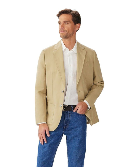 R.M. Williams Mens Society Cotton Linen Blazer