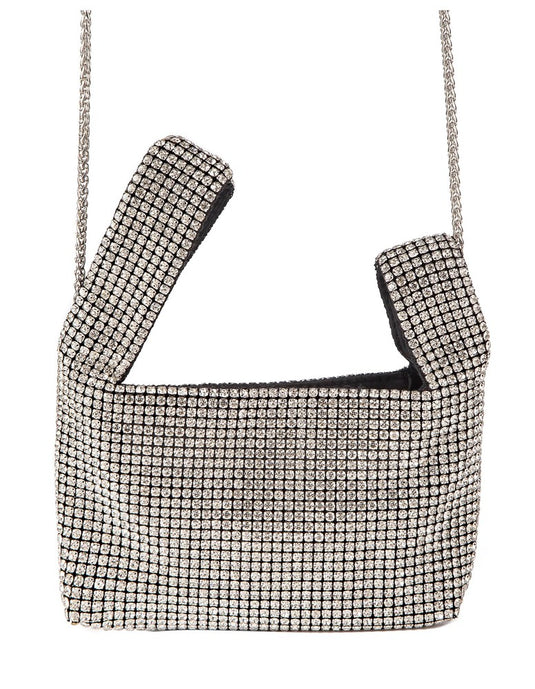 Gregory Ladner Womens Stones Knot Bag Evening Stones Shoulder Bag