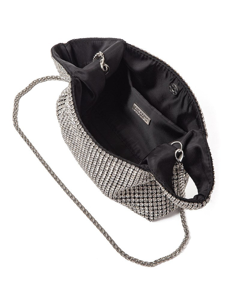 Load image into Gallery viewer, Gregory Ladner Womens Stones Knot Bag Evening Stones Shoulder Bag
