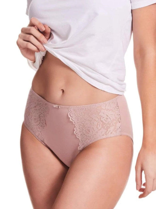 Kayser Womens Daily Essentials Stretch Lace & Cotton Full Brief