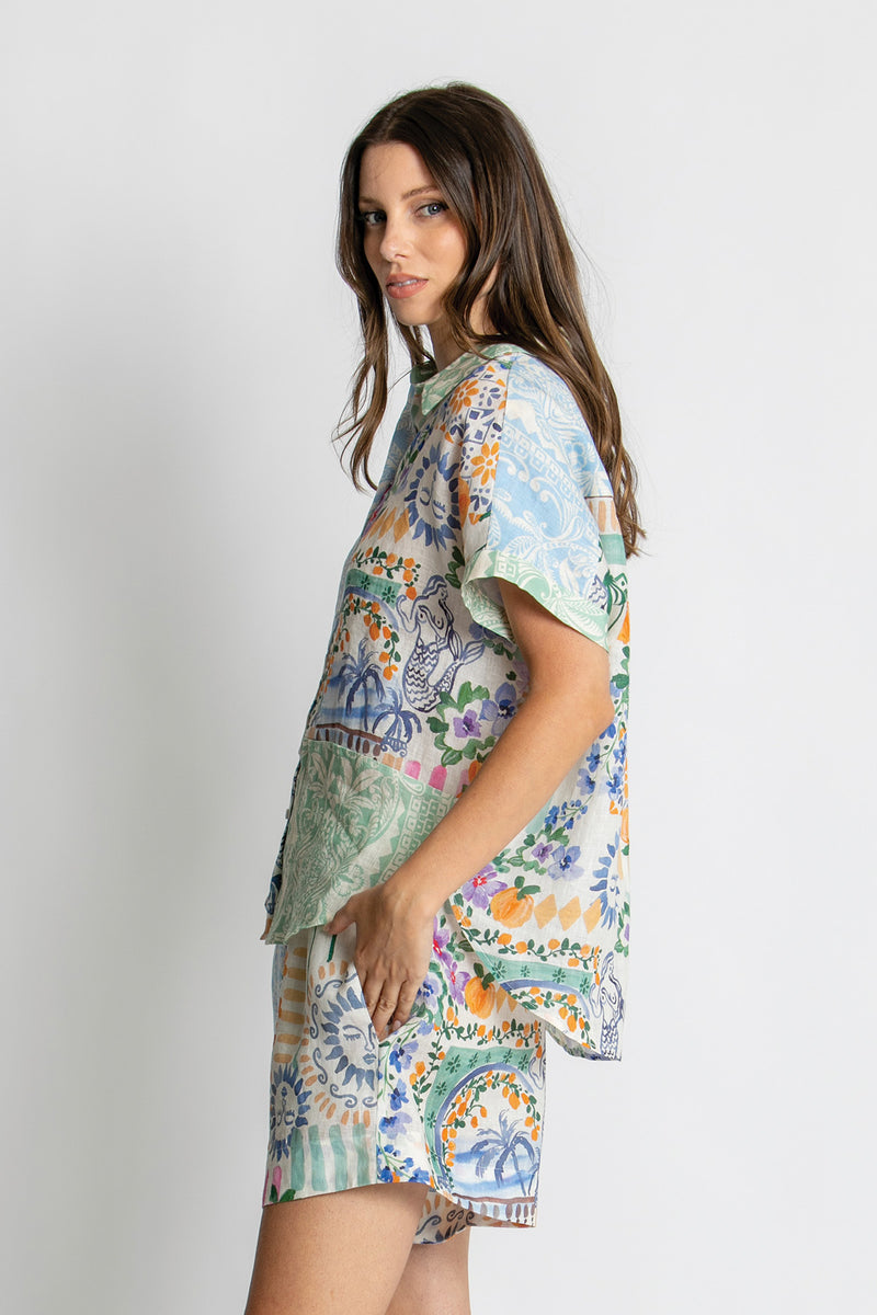 Load image into Gallery viewer, Kachel Womens Naomi Shirt - Multi
