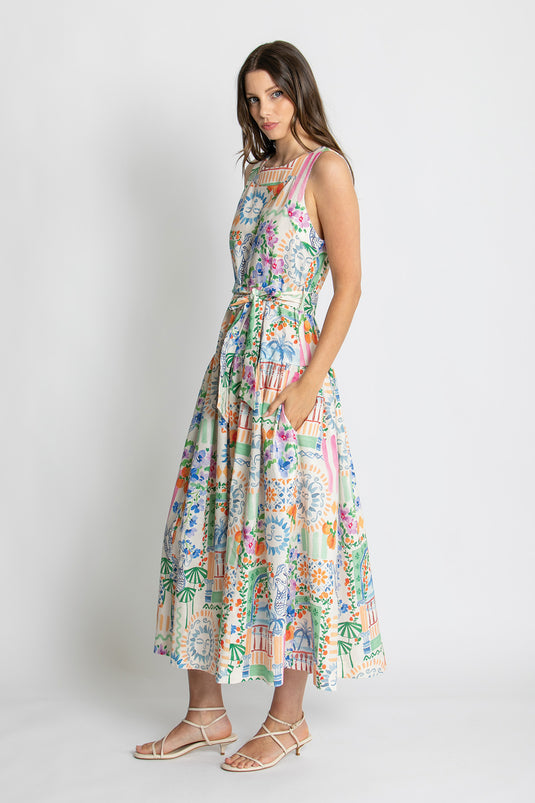 Kachel Womens Lucy Midi Dress
