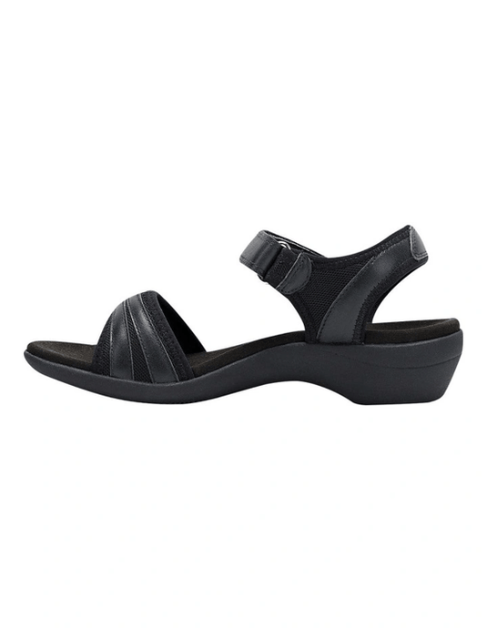 Hush Puppies Womens Amazing Sandal - Black