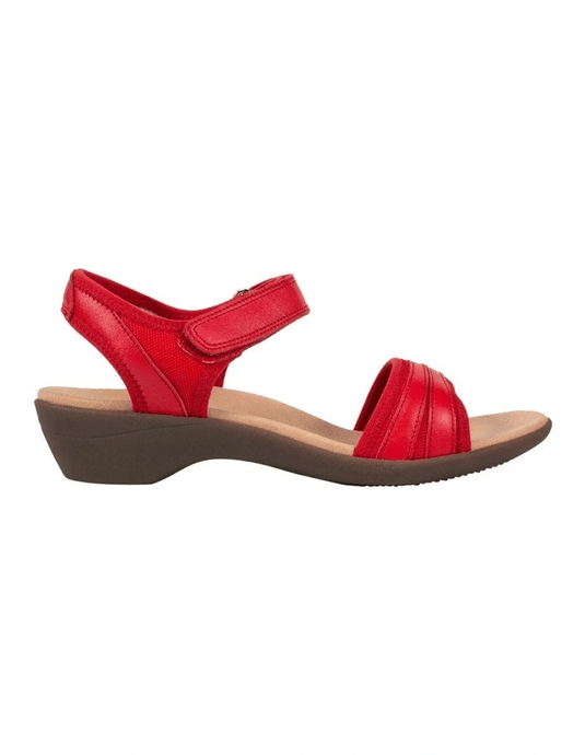 Hush Puppies Womens Amazing Sandal - Red Maple