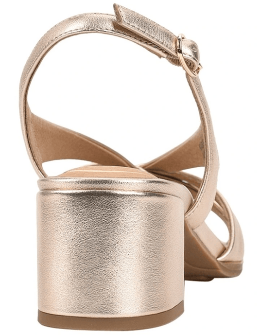 Hush Puppies Womens Kaboo Sandal - Soft Gold