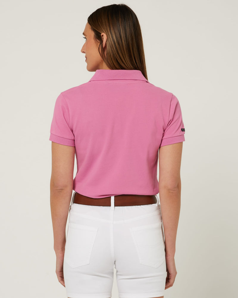 Load image into Gallery viewer, Pilbara Womens Classic Cotton Polo - Crocus
