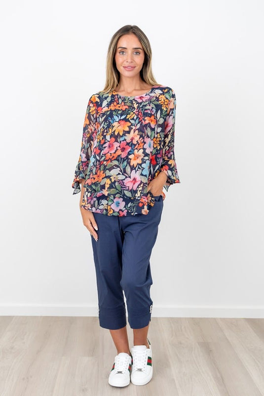 Renoma Womens Marlene Layered Top