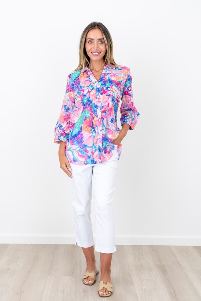 Load image into Gallery viewer, Renoma Womens Lunar Crushed Shirt
