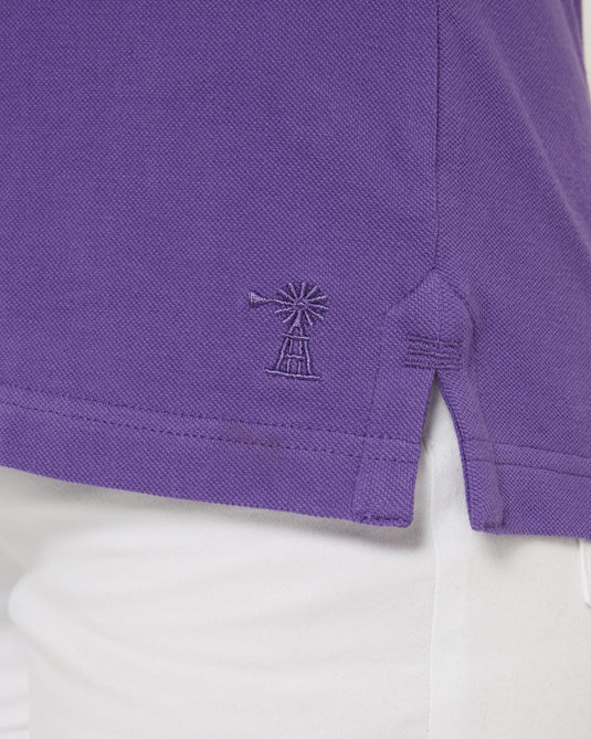Pilbara Womens Classic Cotton Polo - Passion Flower