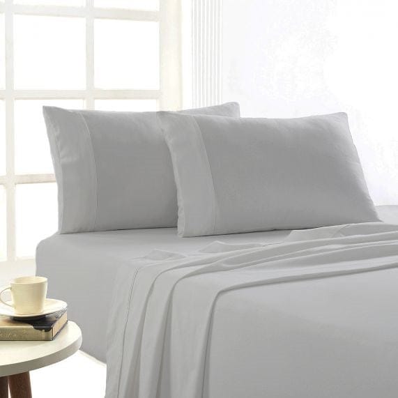 Load image into Gallery viewer, Park Avenue Flannelette Sheet Set - Ash
