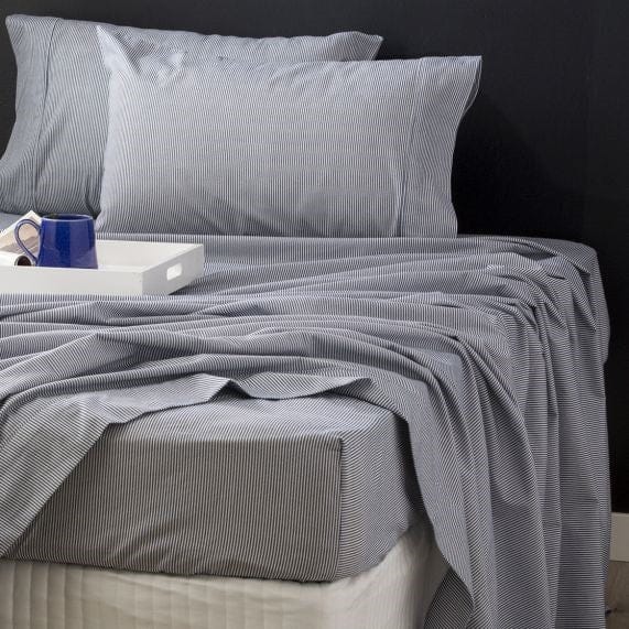 Load image into Gallery viewer, Park Avenue Flannelette Sheet - Striped
