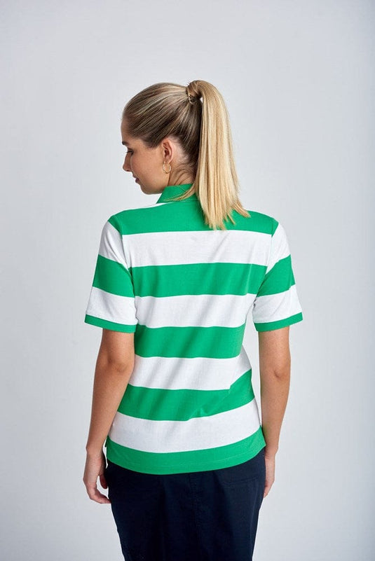 Goondiwindi Cotton Womens Stripe Polo